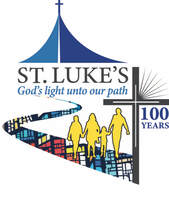 St. Luke's 100th logo